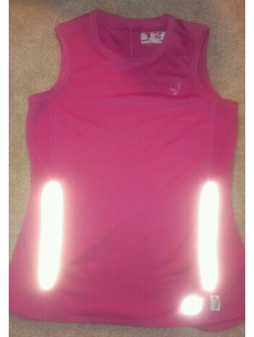 New Balance Pink Ribbon Breast Cancer Work Out Yoga Tank Top Shirt Small Running
